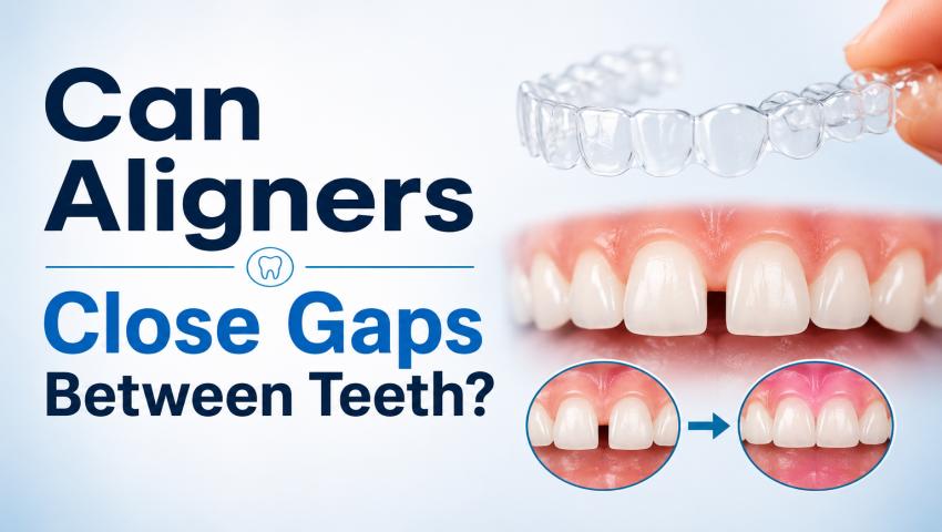 Can Aligners Close Gaps Between Teeth?